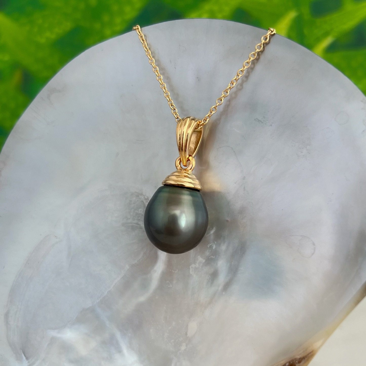 DOORBUSTER NEAR FLAWLESS Extra Large Tahitian Pearl Pendant , Big pearl , tahitian pearl , tahitian pearl necklace