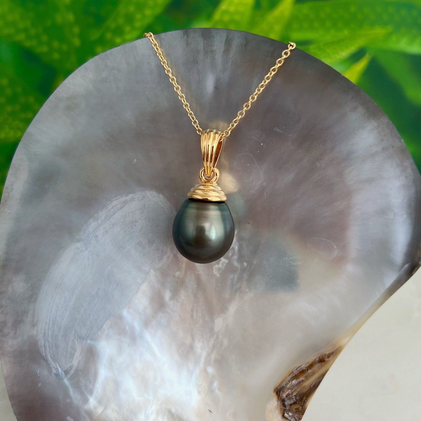 DOORBUSTER NEAR FLAWLESS Extra Large Tahitian Pearl Pendant , Big pearl , tahitian pearl , tahitian pearl necklace