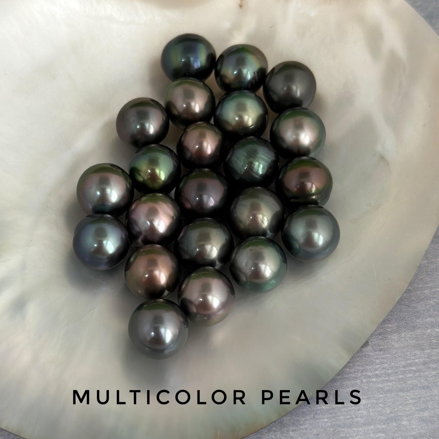 Tahitian Pearl Ring: Sterling Silver Plumeria Flower Wrap