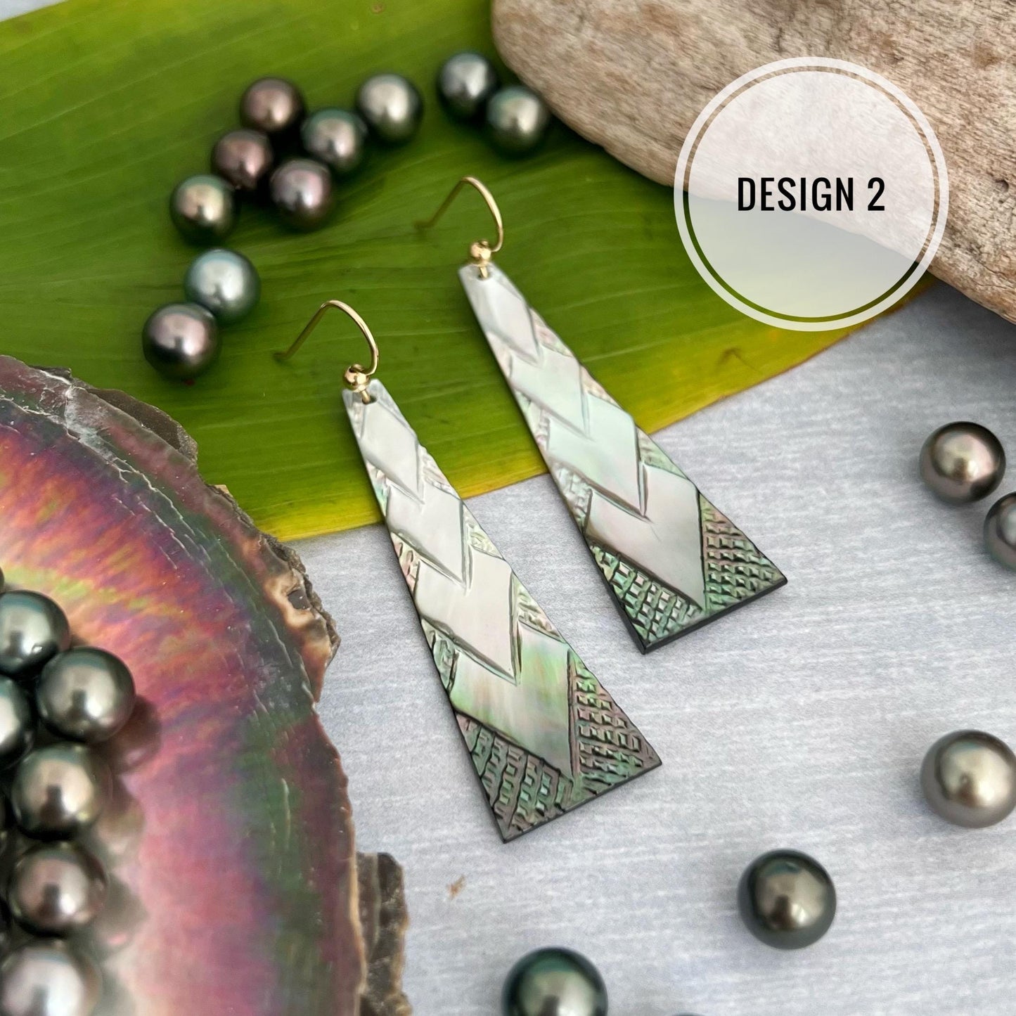 Mother of pearl earrings • hand carved earrings • shell earrings • made in Hawaii • engraved earrings • handmade jewelry • handmade earrings • handcrafted • hawaiian jewelry • shell Jewelry • polynesian Jewelry • natural • refycled jewelry • unique