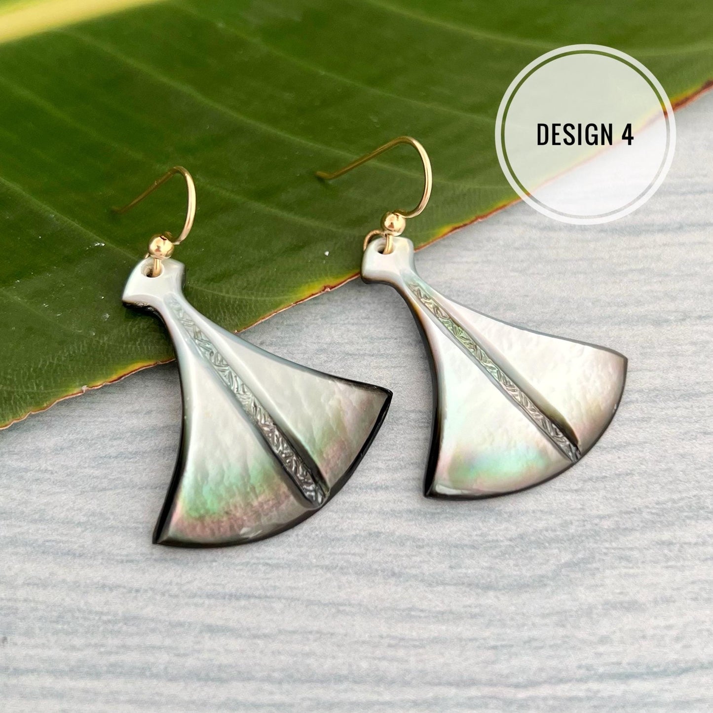 Mother of pearl earrings • hand carved earrings • shell earrings • made in Hawaii • engraved earrings • handmade jewelry • handmade earrings • handcrafted • hawaiian jewelry • shell Jewelry • polynesian Jewelry • natural • refycled jewelry • unique