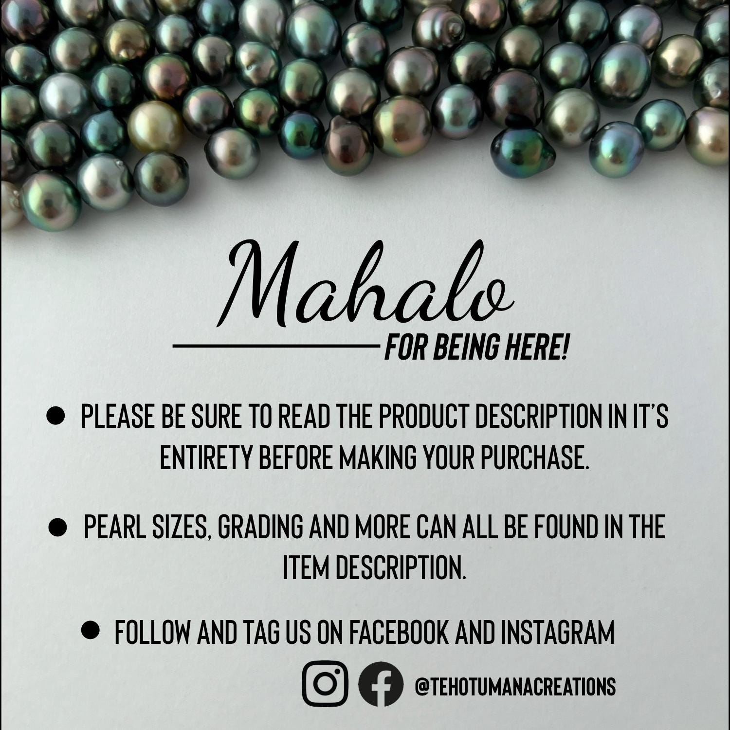 Tahitian pearl necklace • Large 13.8mm pearl pendant • Sterling silver bail • Statement jewelry