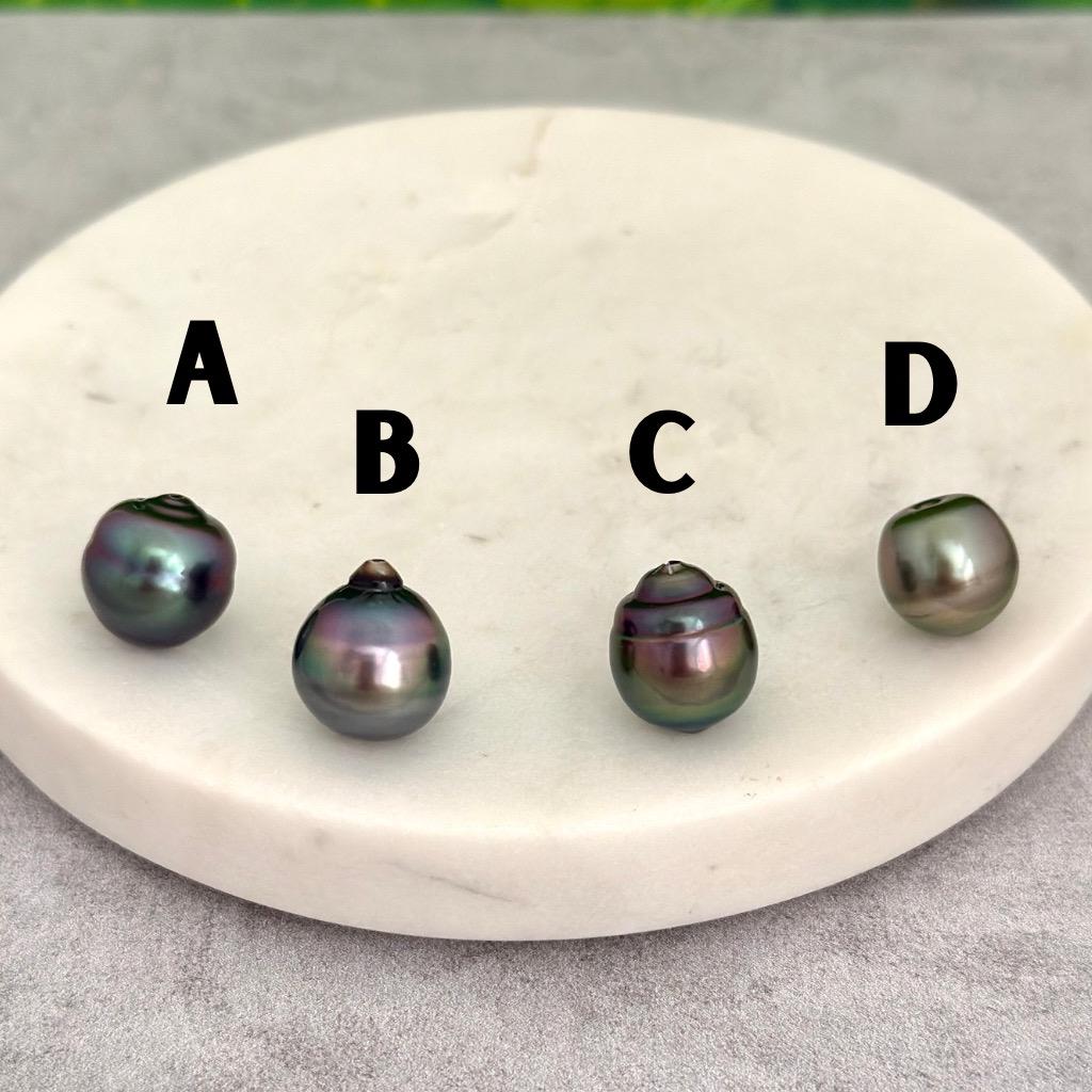 Tahitian pearl and Keshi necklace — CHOOSE YOUR PEARL • Long drop jewelry