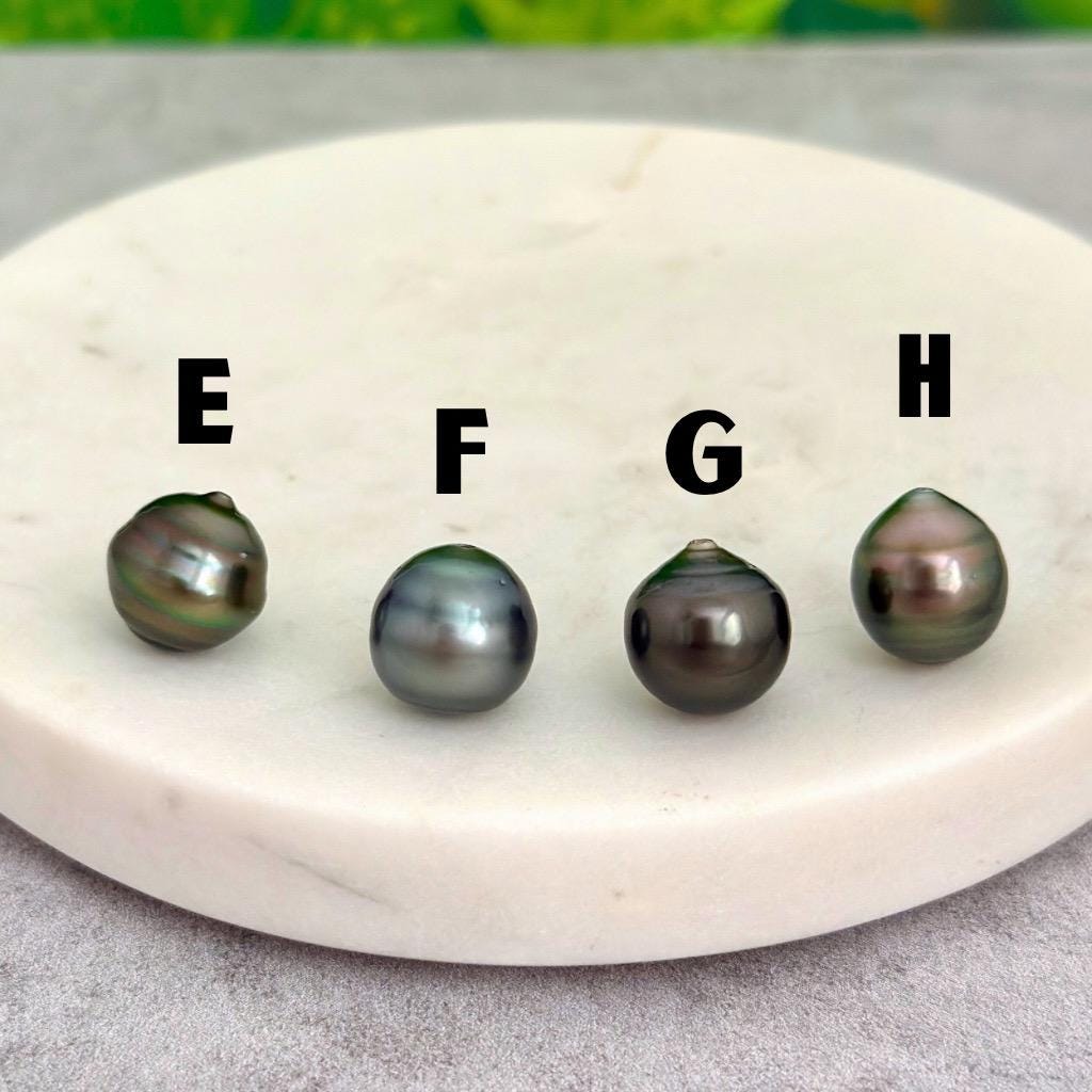 Tahitian pearl and Keshi necklace — CHOOSE YOUR PEARL • Long drop jewelry