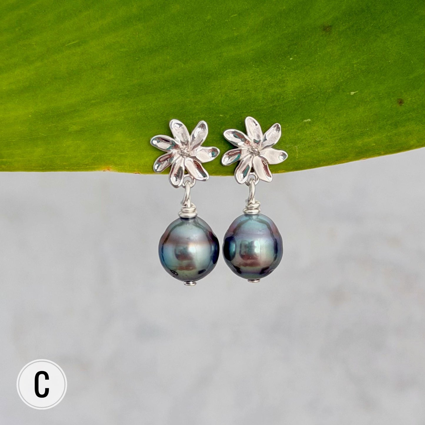 DOORBUSTER flower Earrings • Tiare, Plumeria, kalo, Naupaka, Ulu