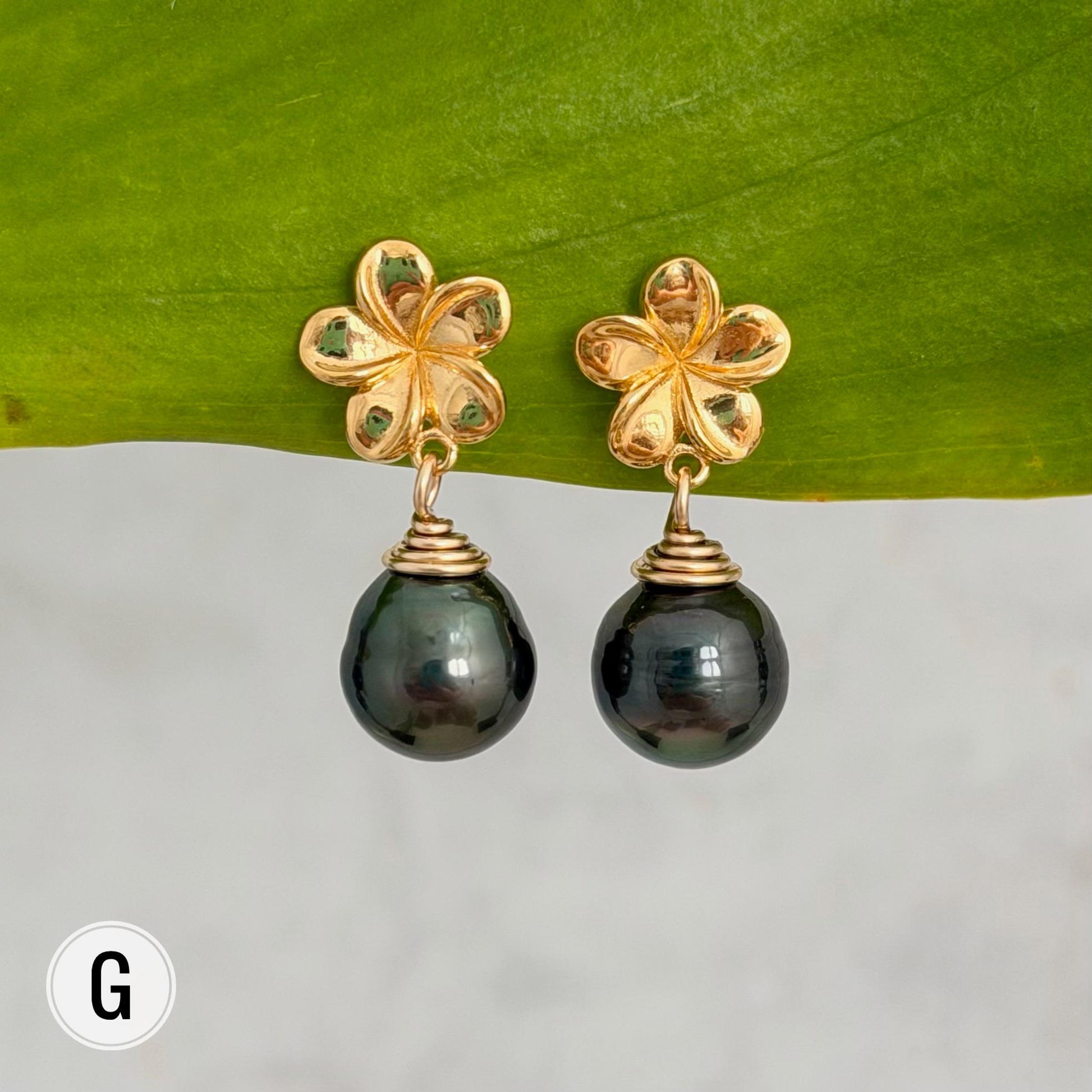 DOORBUSTER flower Earrings • Tiare, Plumeria, kalo, Naupaka, Ulu