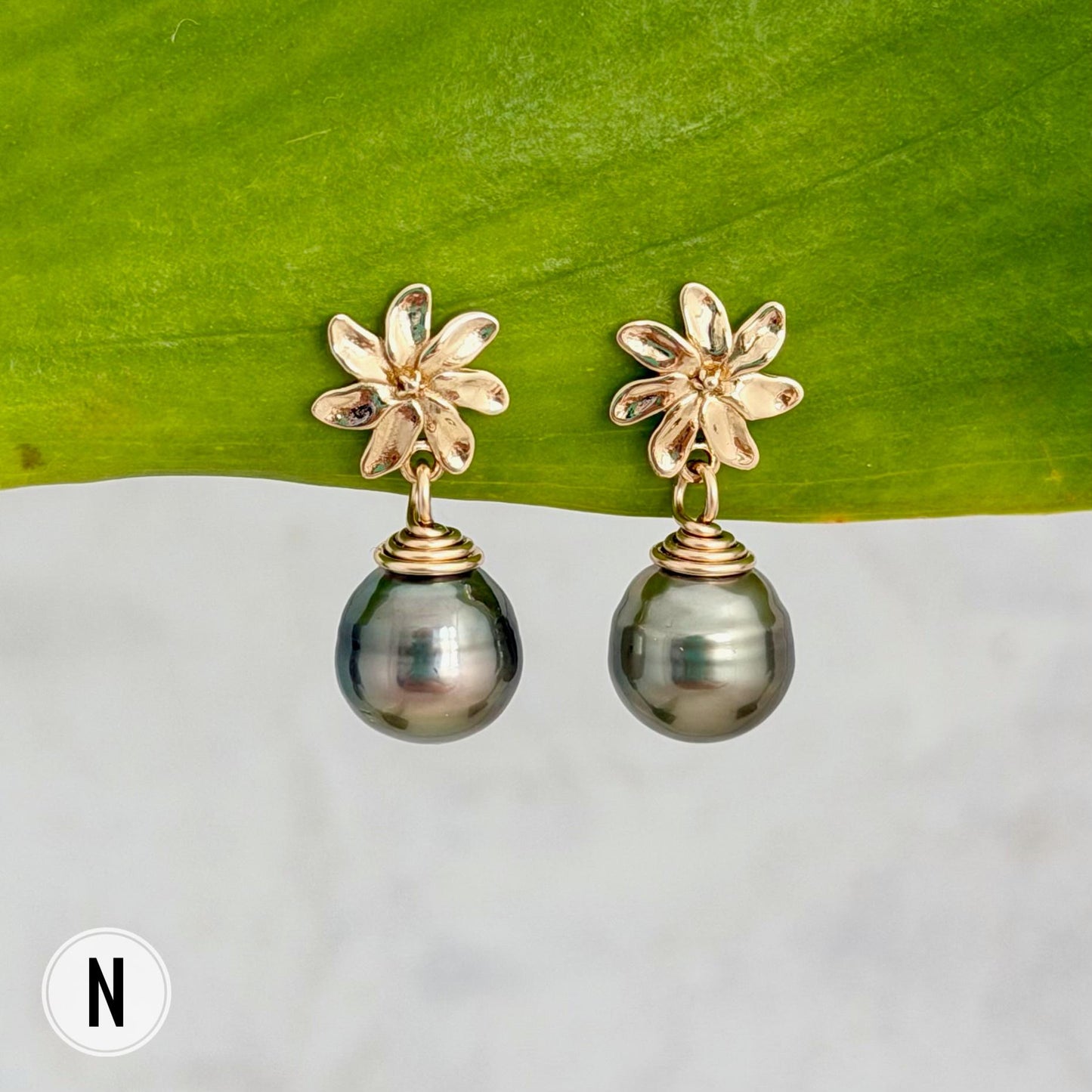 DOORBUSTER flower Earrings • Tiare, Plumeria, kalo, Naupaka, Ulu